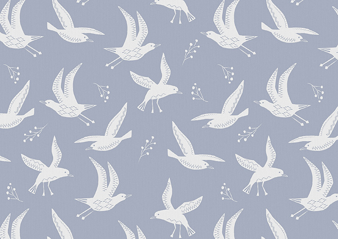 Seagulls, Wave - Twist&Fit Roller Blind - Image 6